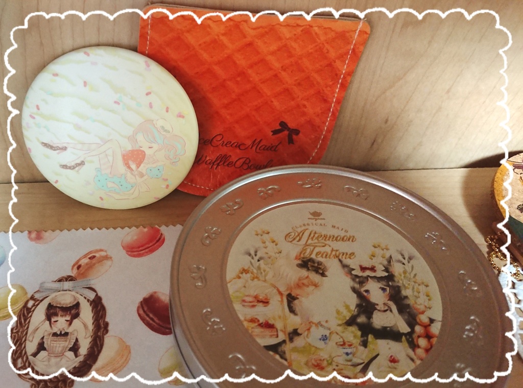 【グッズ】メイドさんのアフタヌーンティー風セット【詰め合わせ】
