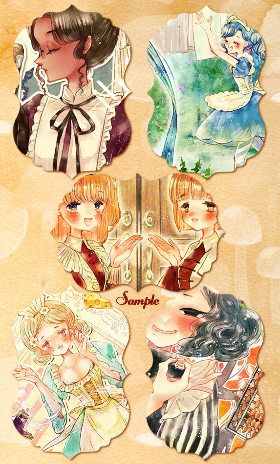 イラスト集【Maid in Mushroom】きのこのメイドさんの本