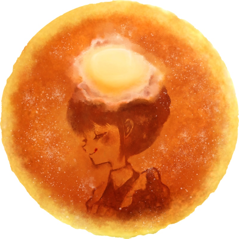 メイドさんのパンケーキミラー