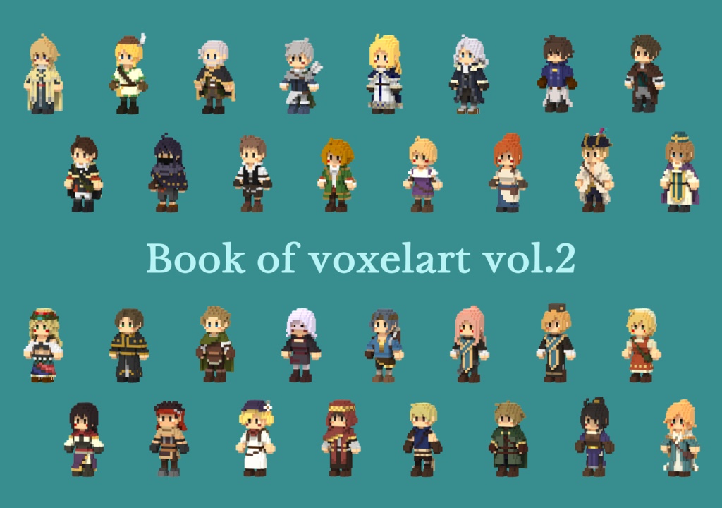 Book of voxelart vol.2