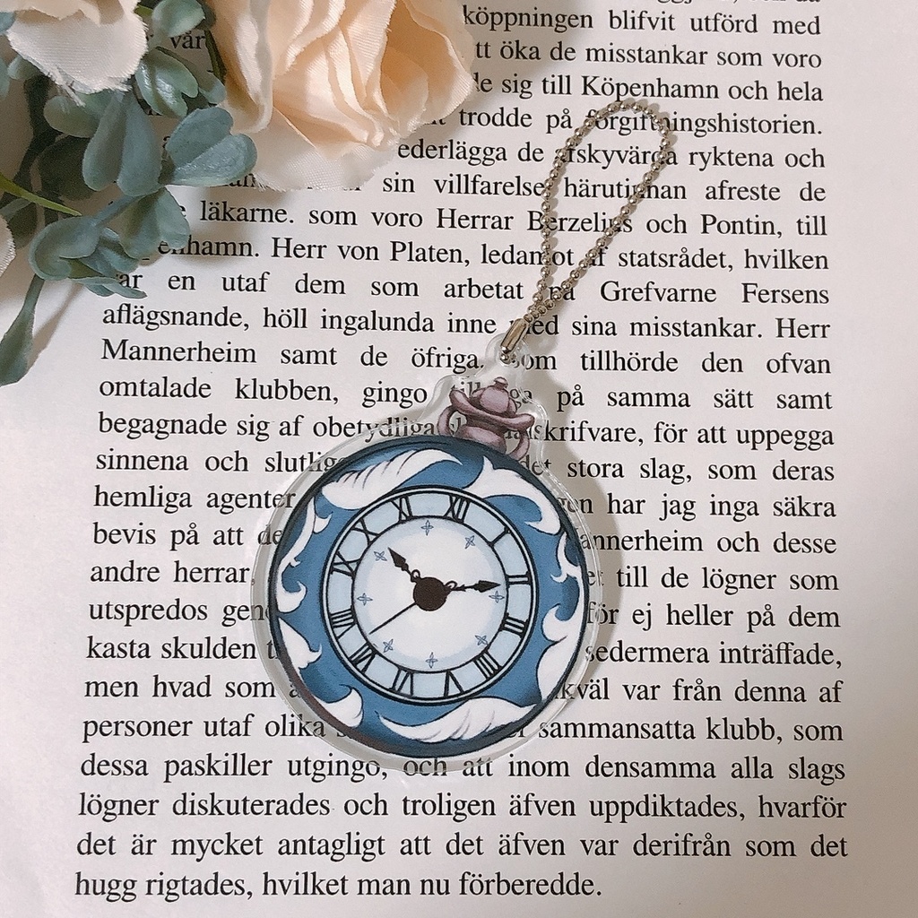 【創作雑貨】懐中時計アクリルキーホルダー