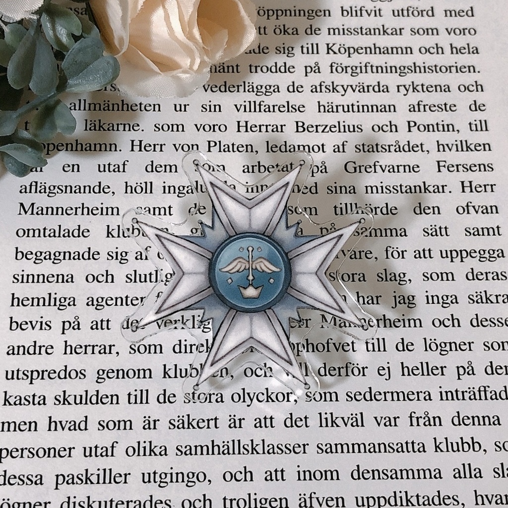 【創作雑貨】勲章アクリルバッジ