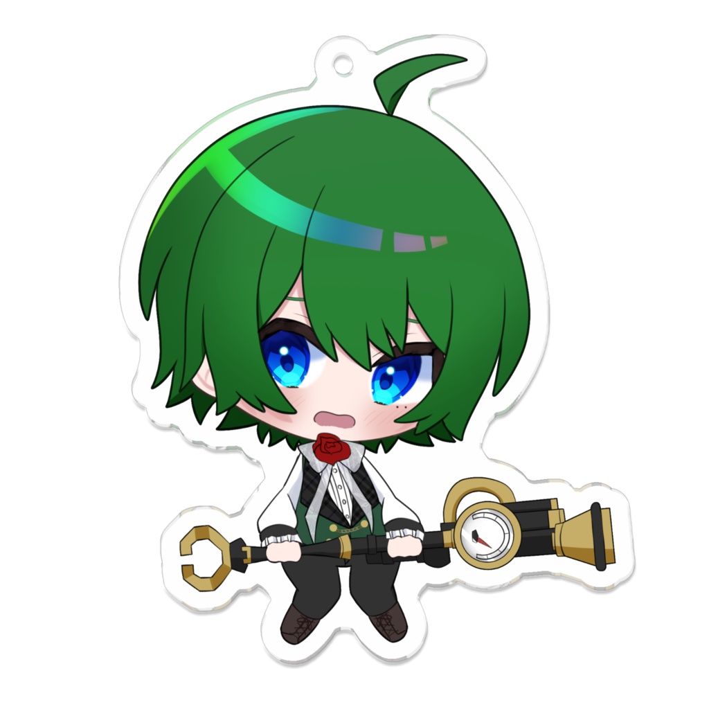 アクリルキーホルダー　パカ　