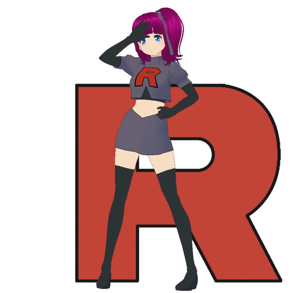 ワンピなど最旬ア！ Team Rocket - Costume 駿河屋 モノマネむすめと 