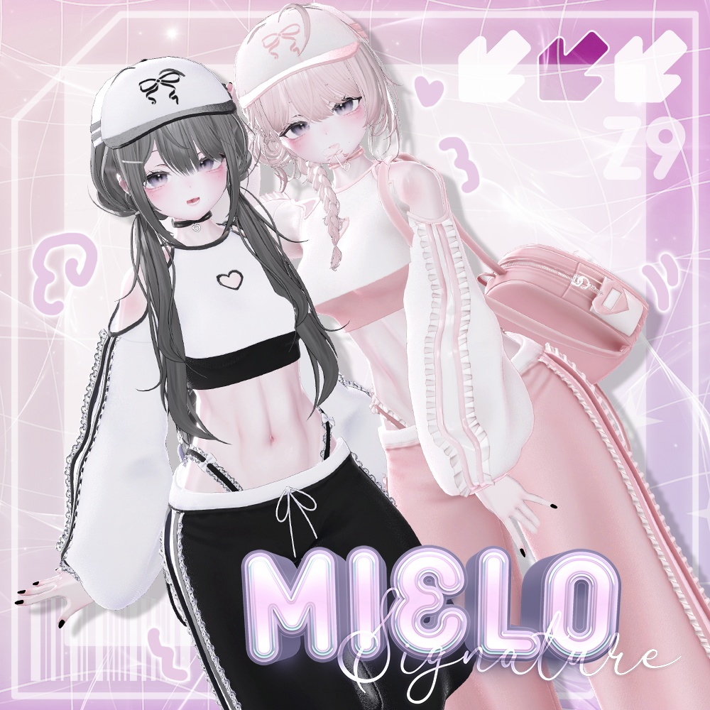  [VRC]🖤セール中🖤 9アバター対応  [Mielo]