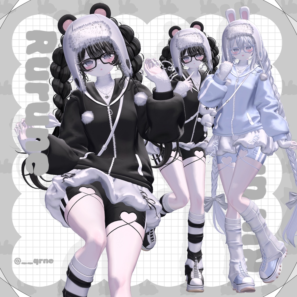 [VRC] 15 アバター対応 [Nunu+Fumo] 缩略图 21