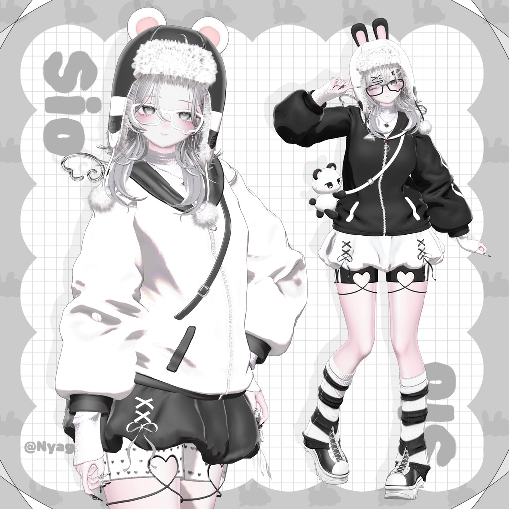 [VRC] 15 アバター対応 [Nunu+Fumo] 缩略图 24