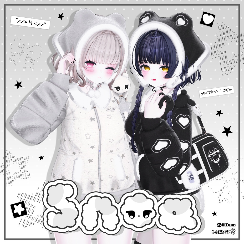 [VRC] 🖤セール中🖤 14 アバター対応  [Snoa]