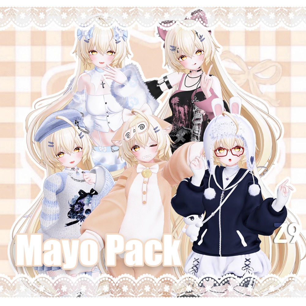 [VRC]  限定販売 ෆ Mayo Pack