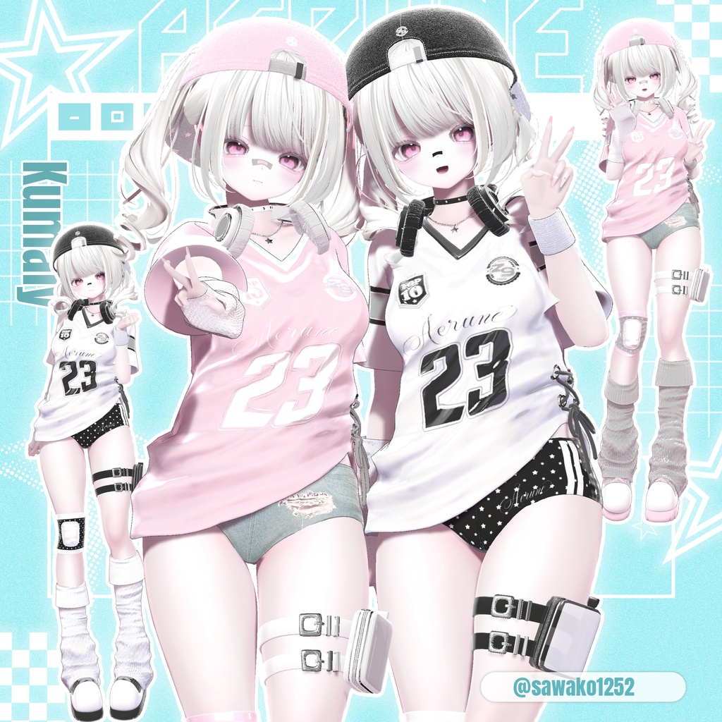 [VRC] 🖤セール中🖤 13 アバター対応  [Aerune] 缩略图 11