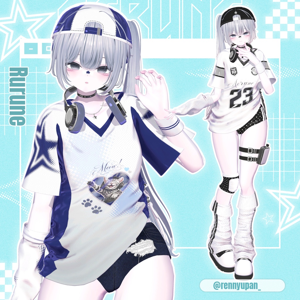 [VRC] 🖤セール中🖤 13 アバター対応  [Aerune] 缩略图 17