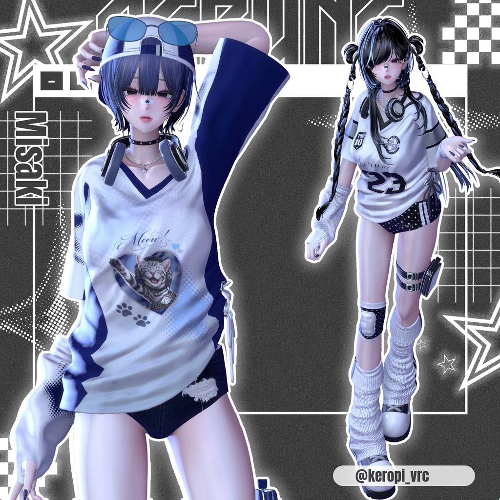 [VRC] 🖤セール中🖤 13 アバター対応  [Aerune] 缩略图 16