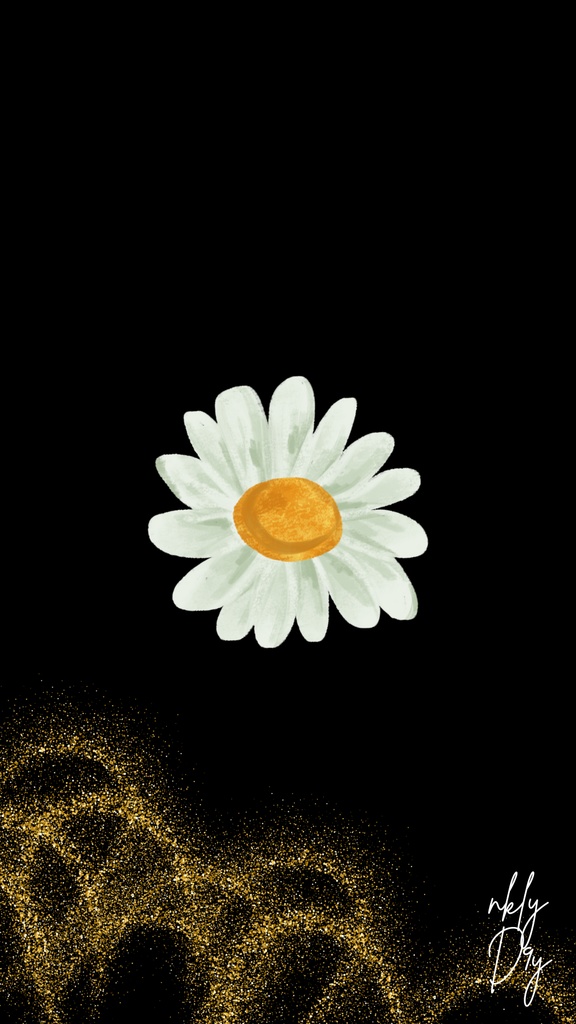 ラメ×フラワー壁紙コレクション 4種セット(スマホ壁紙)