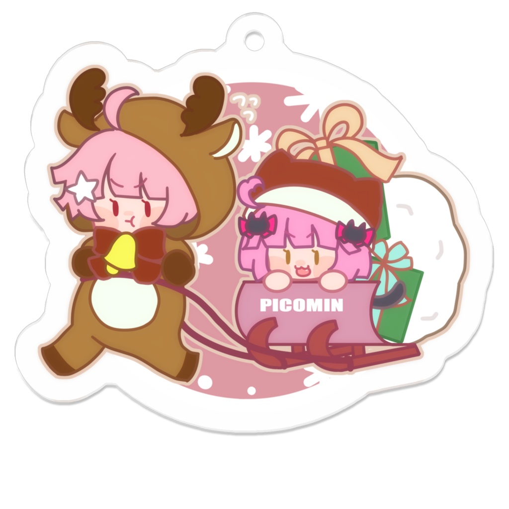 Picomin アクリルキーホルダー（クリスマスver.）