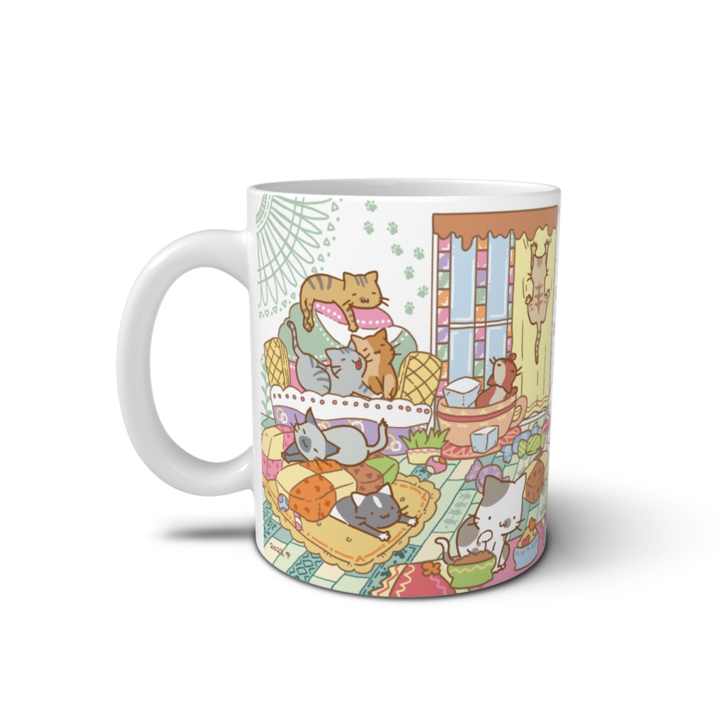 マグカップ【ねこおかし】