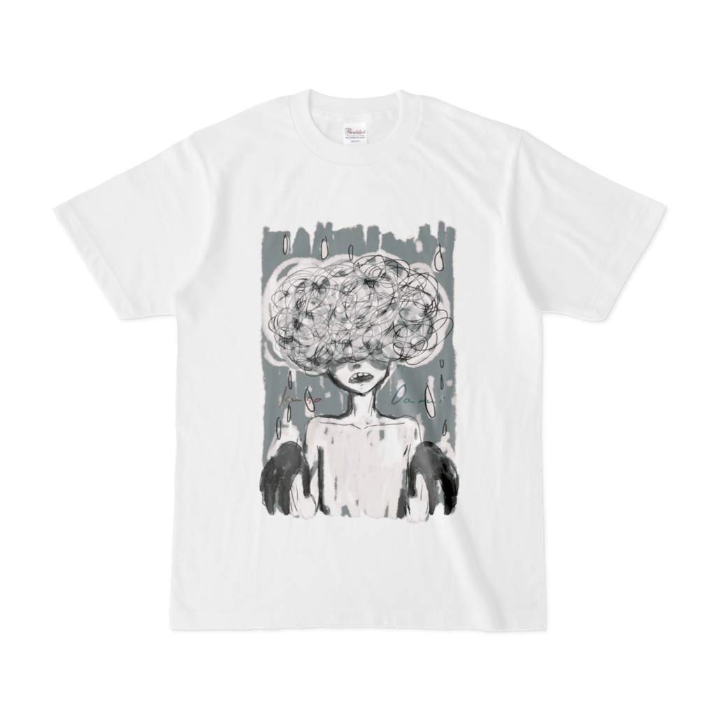 kusodaruＴシャツ(人物・ねこ)
