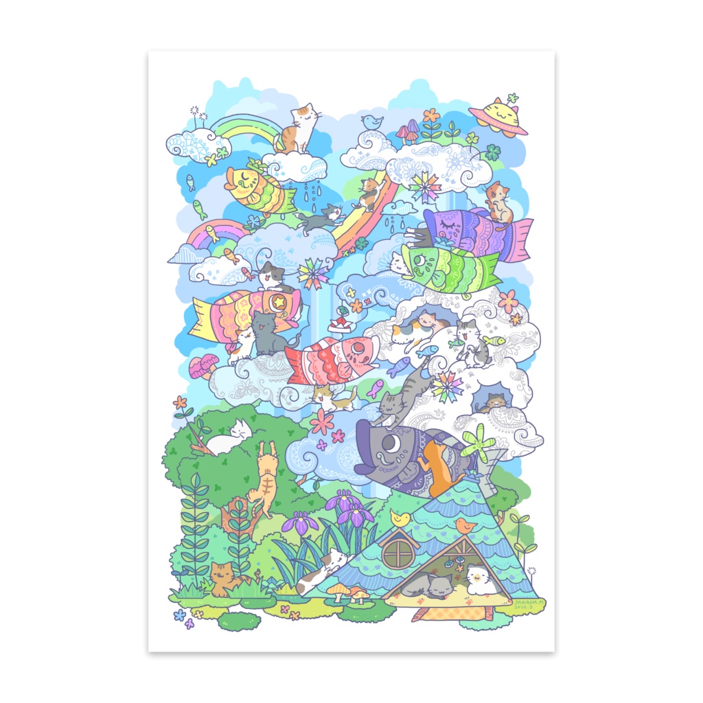 2025猫展【5月ねこ】ポストカード