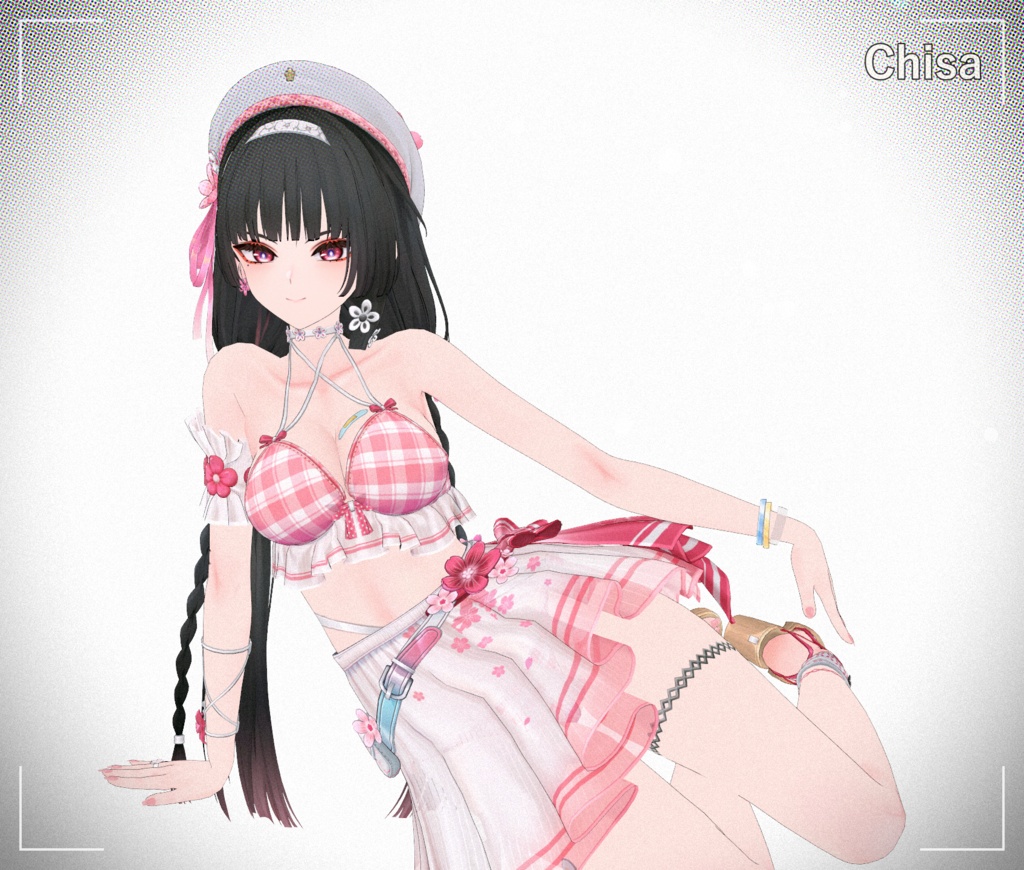 [Chisa(Swimsuit)] PMXモデル配布