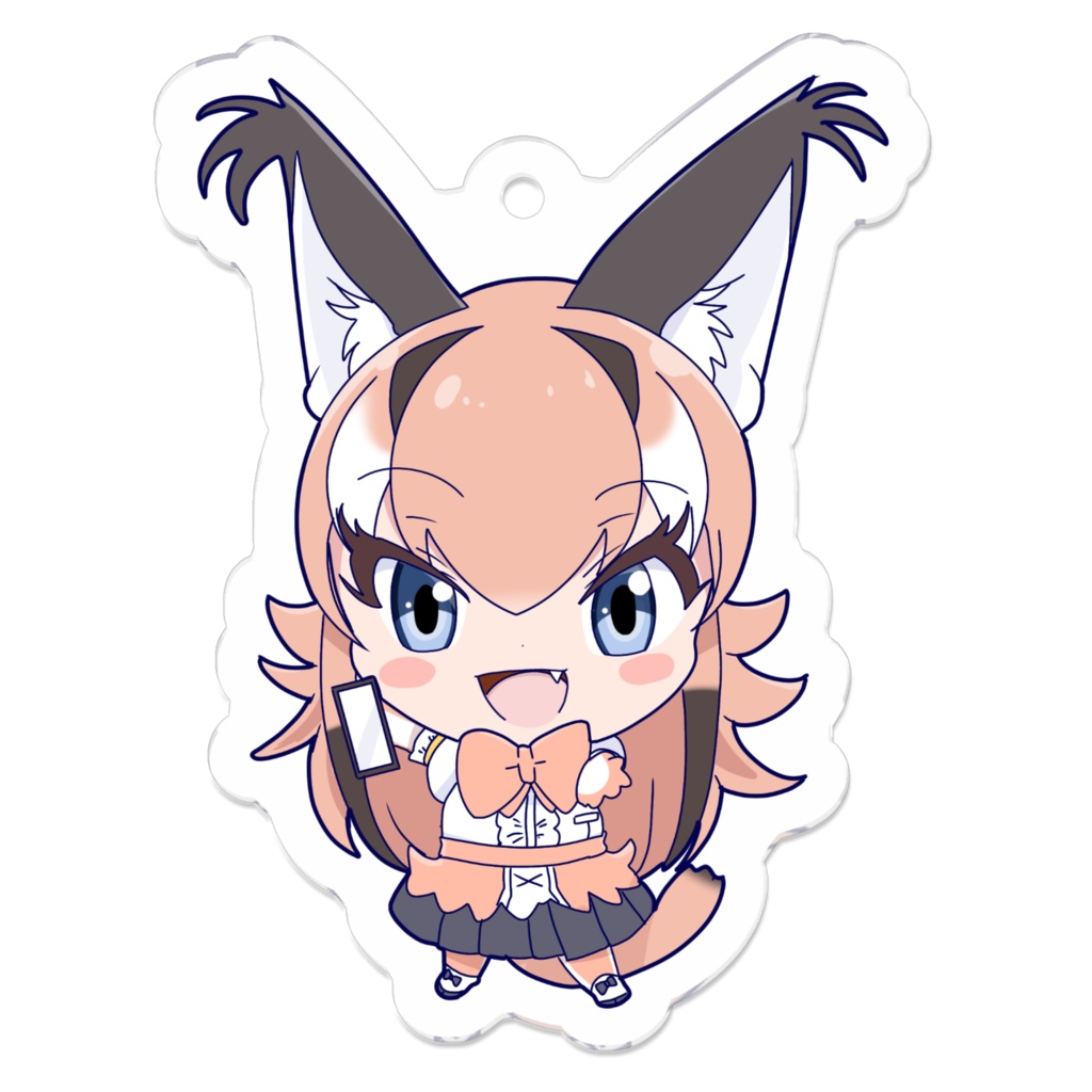 カラカル《類は友を呼ぶ》【アクリルキーホルダー】