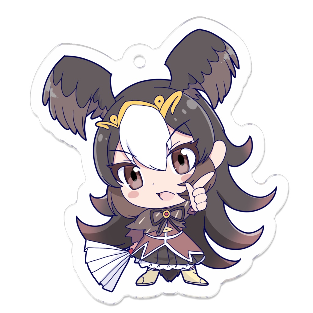 フォークランドカラカラ《まともな悪魔》【アクリルキーホルダー】