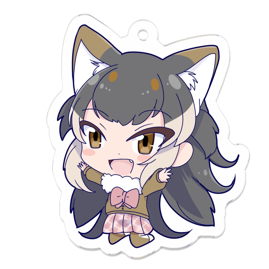 メキシコオオカミ《可能性のカタマリ!》【アクリルキーホルダー】