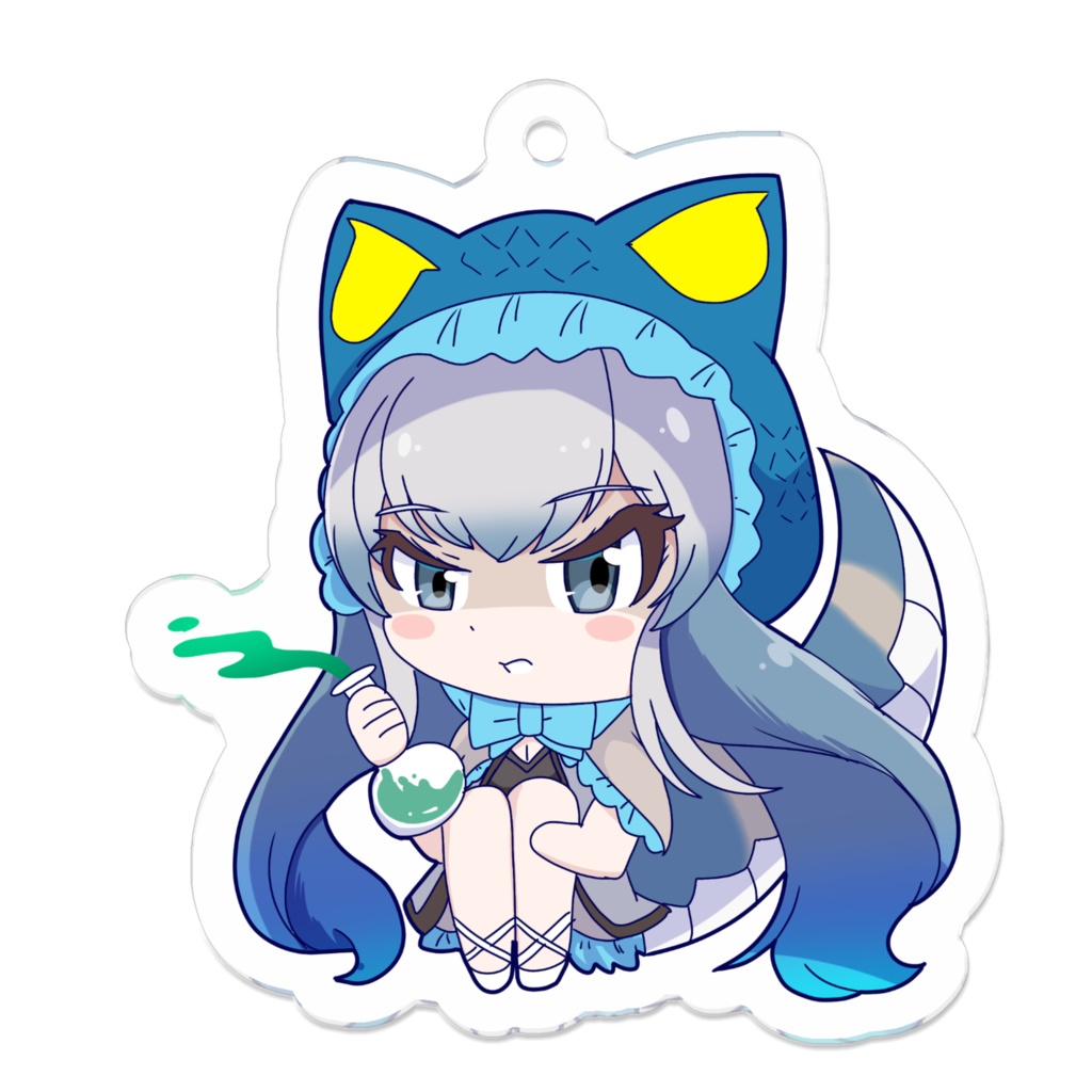 コモドドラゴン《引きコモりの凄腕ドクトル》【アクリルキーホルダー】