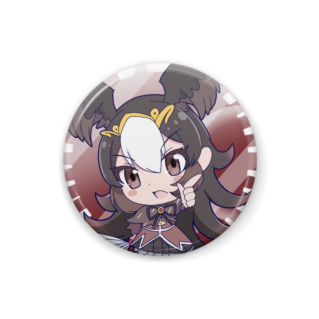 フォークランドカラカラ《まともな悪魔》【缶バッジ】