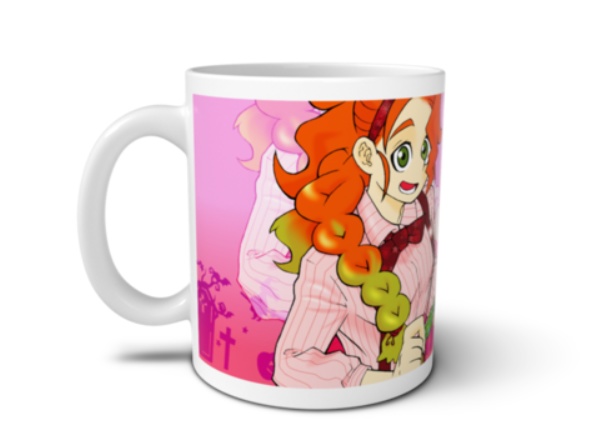 【創作OC】ユフォルビア・F・幽邸くん【ハロウィンマグカップ】