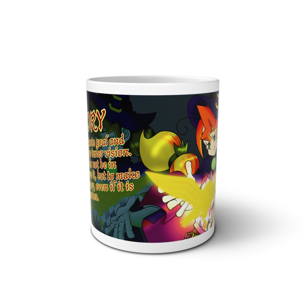 【創作OC】ユフォルビア・F・幽邸くん【ハロウィンマグカップ】