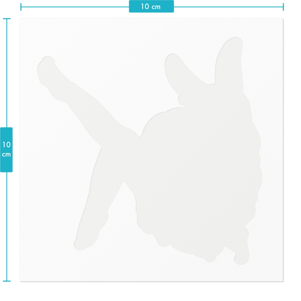 甘酒こくこステッカー 2023うさぎさんver