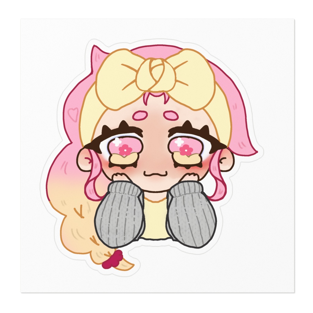 みててみこくこ ステッカー