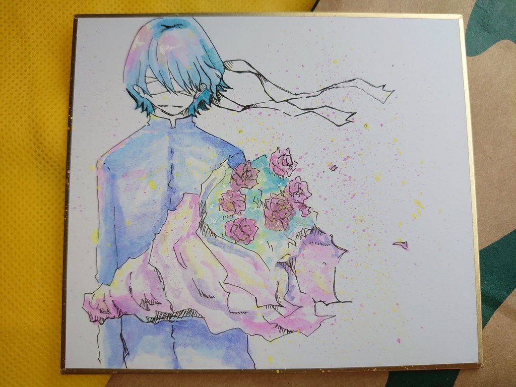 色紙 -花束を-