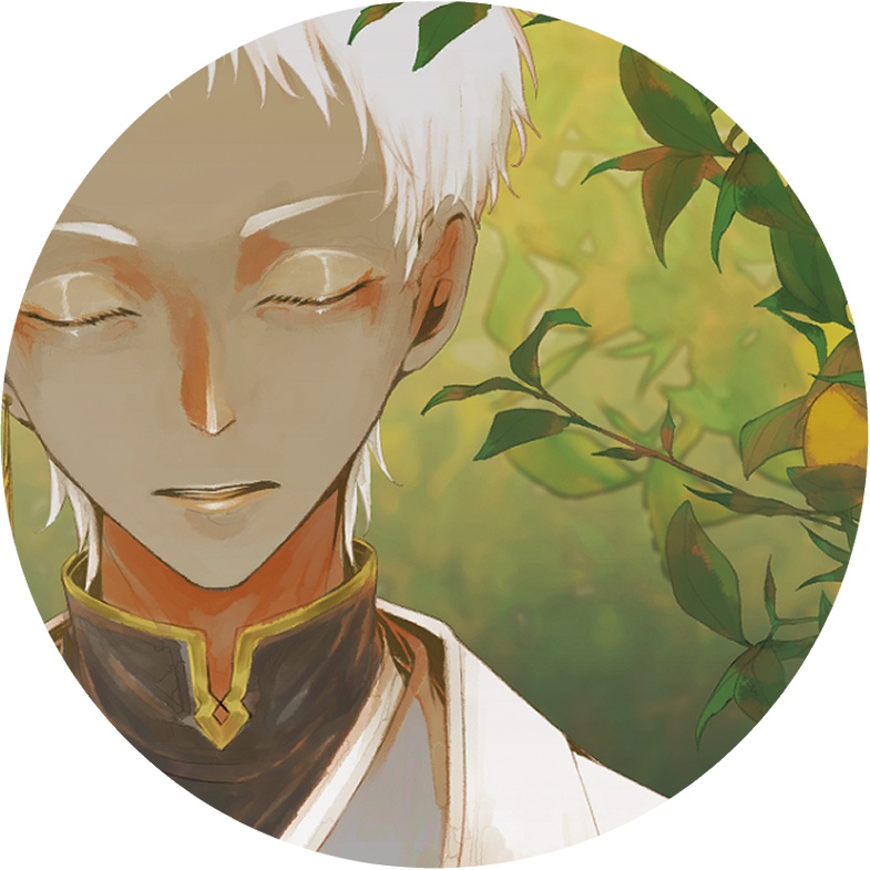 缶バッジミラー《花言葉男子》(57mm /ケース付き)