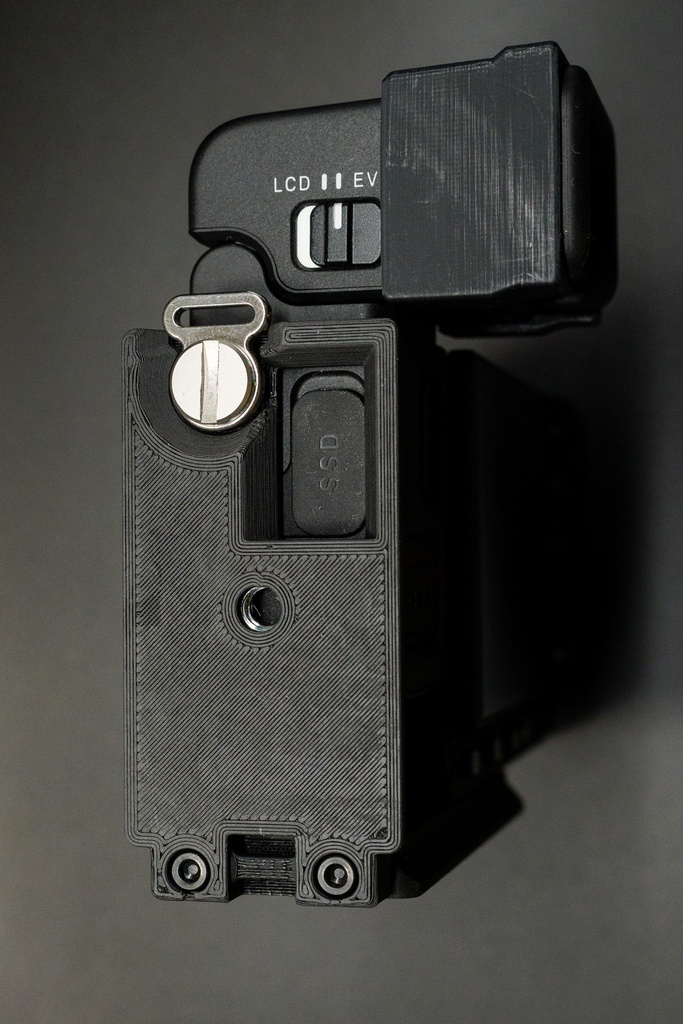 SIGMA fp/fpL&EVF用アルカスイスL型プレート(三脚穴付)