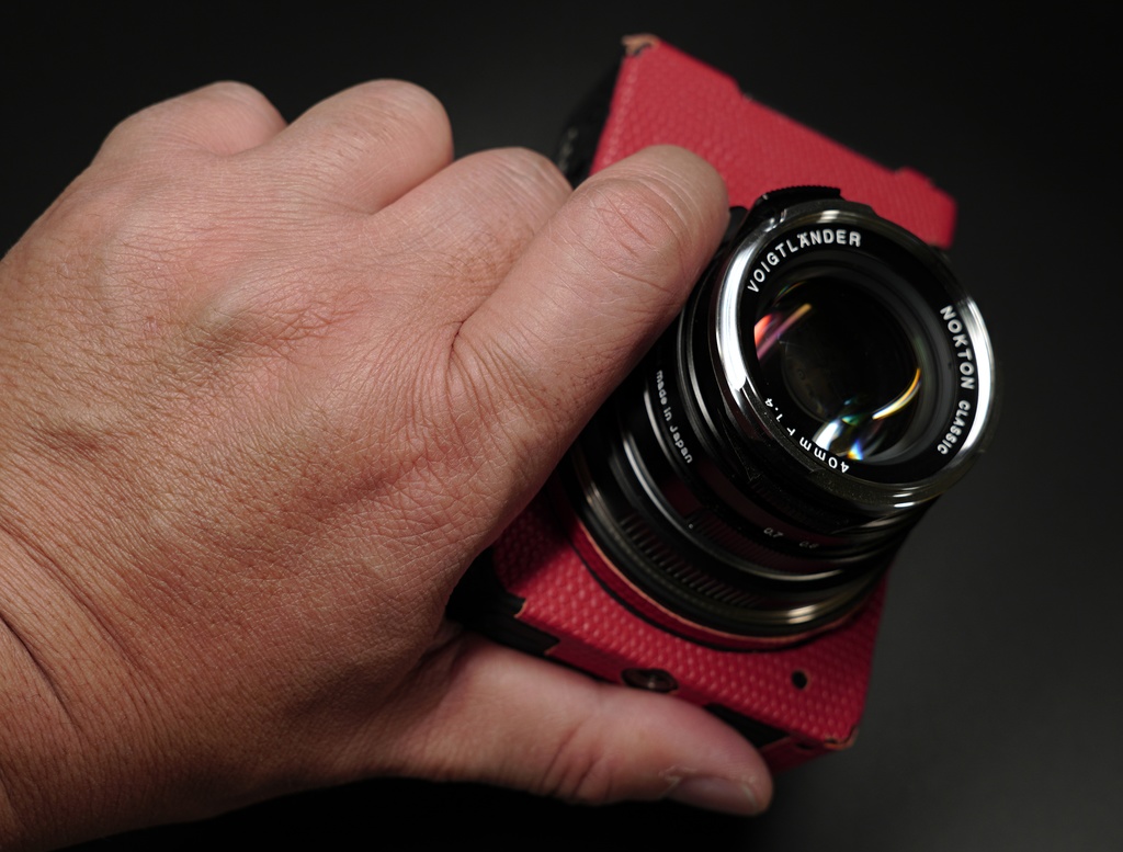 レザーボトムグリップ(本体カラー ブラック)