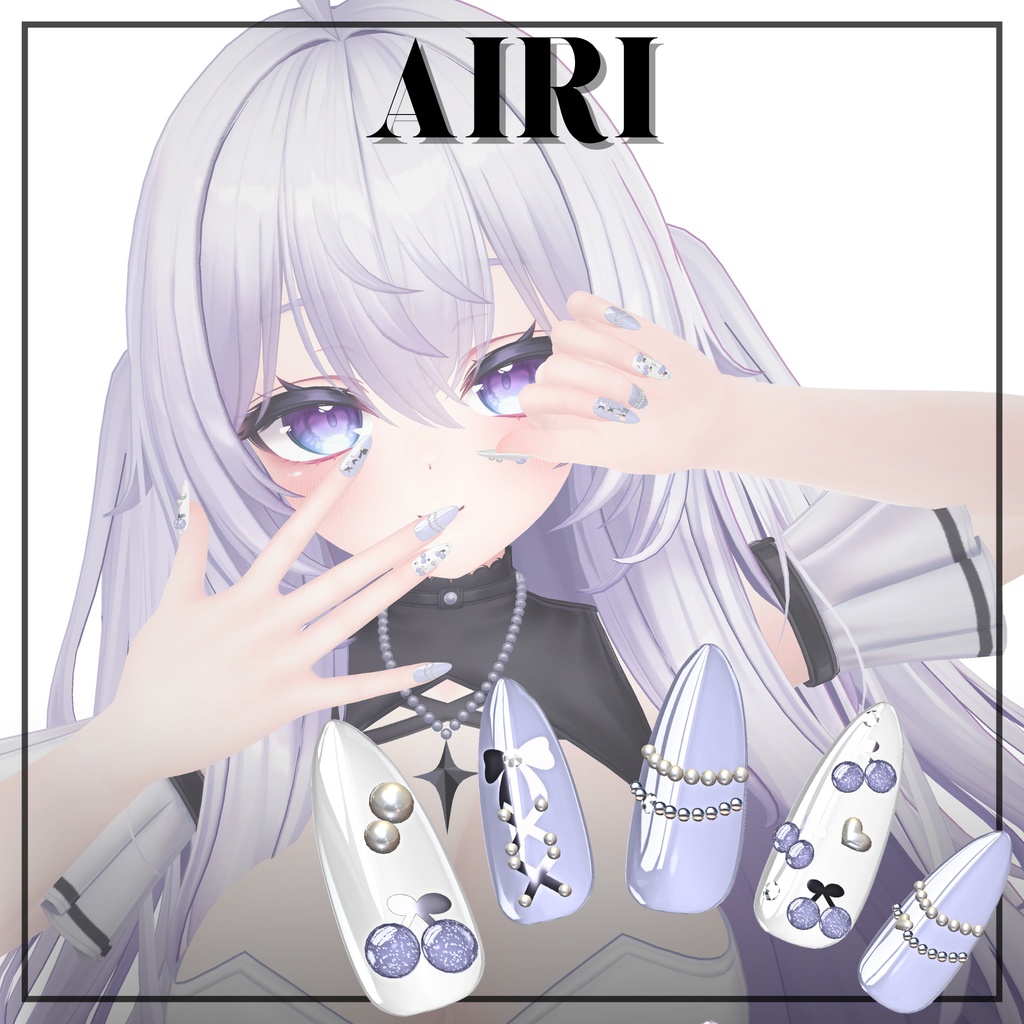 【11/21までフルパックSALE✨️】18アバター対応🍒CherryNail