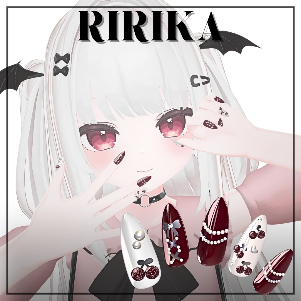 【11/21までフルパックSALE✨️】18アバター対応🍒CherryNail