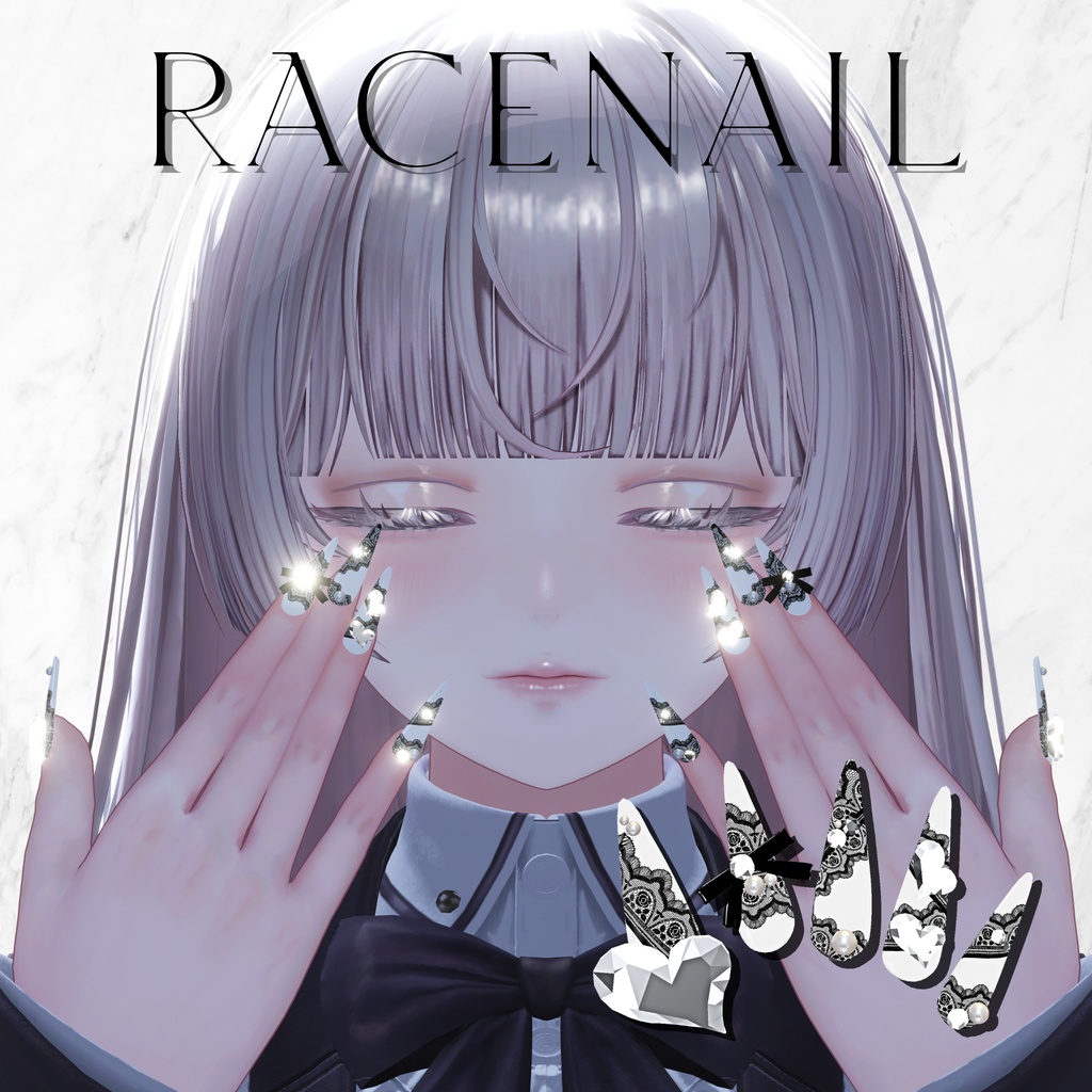 ルミナちゃん対応6種類ネイルチップセット【MA対応】