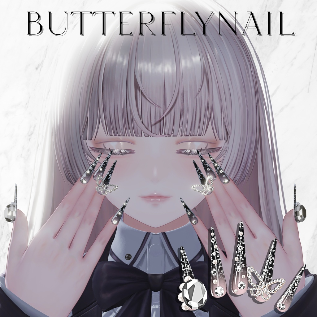 ルミナちゃん対応6種類ネイルチップセット【MA対応】