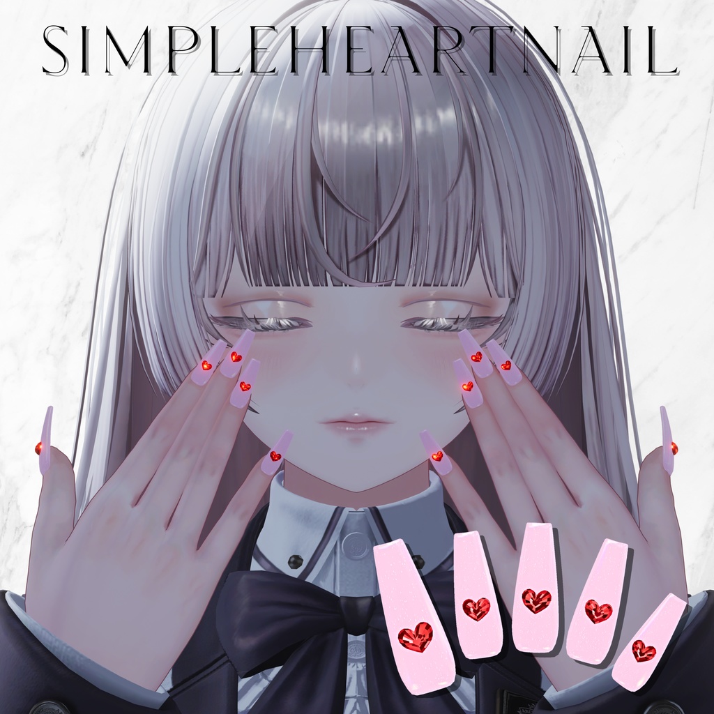 ルミナちゃん対応6種類ネイルチップセット【MA対応】