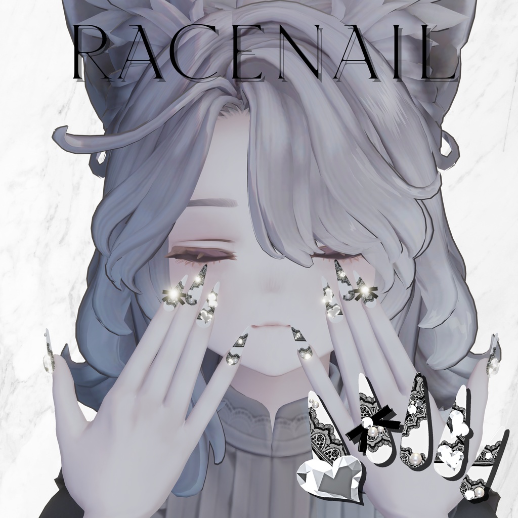 マリシアちゃん対応6種類ネイルチップセット【MA対応】