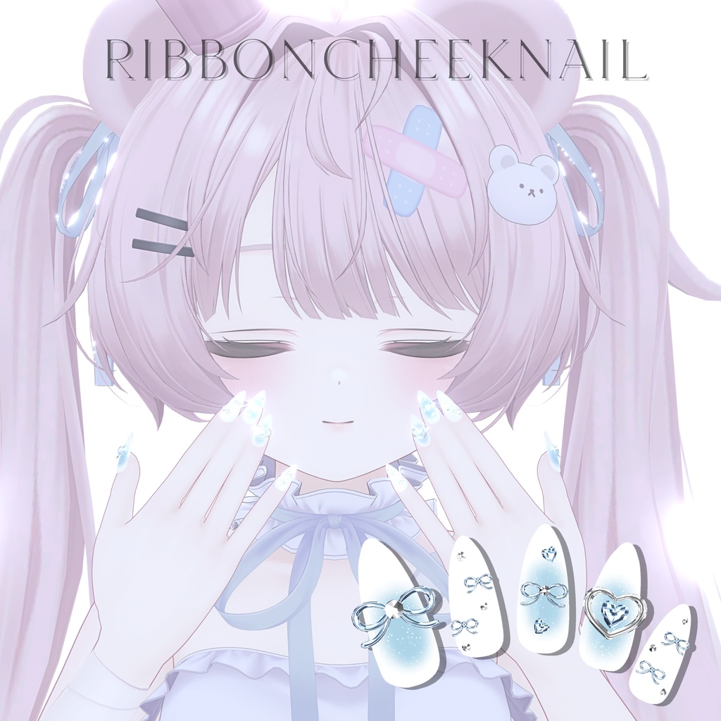 【12/24までSALE🎀】ミルフィちゃん対応6種類ネイルチップセット【フルパックはおまけネイル付き】