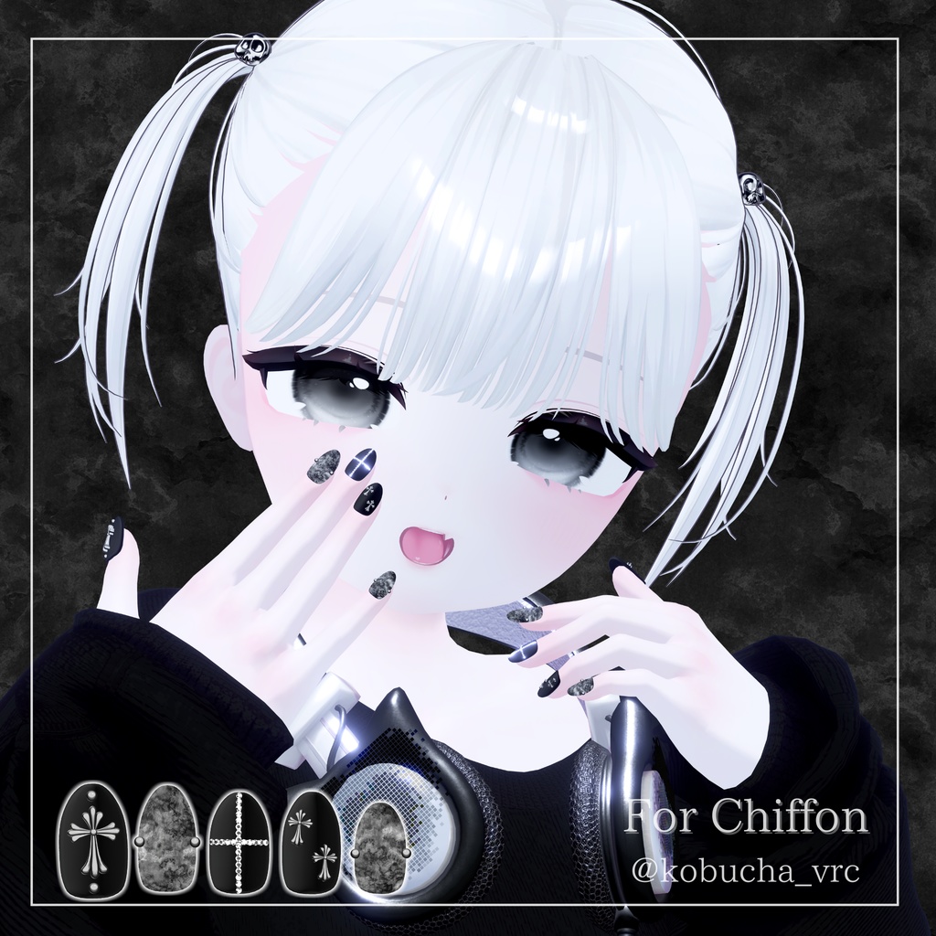 【一周年記念セール】フォロワー様500人ありがとうございますネイル