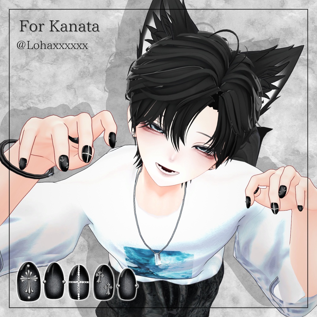 【一周年記念セール】フォロワー様500人ありがとうございますネイル