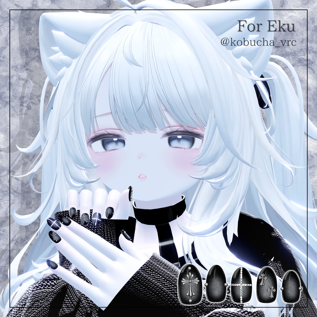 【一周年記念セール】フォロワー様500人ありがとうございますネイル