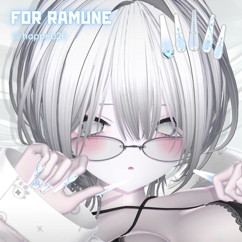 【2/11までSALE】26アバター対応ロングクロスネイル