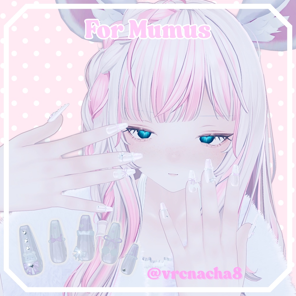 3/16までSALE🎀27アバター対応 KUMALY OMAKENAIL