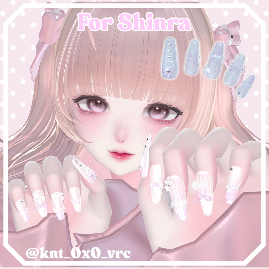 3/16までSALE🎀27アバター対応 KUMALY OMAKENAIL