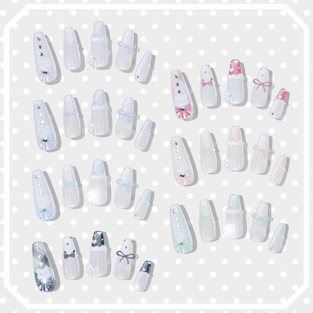 3/16までSALE🎀27アバター対応 KUMALY OMAKENAIL