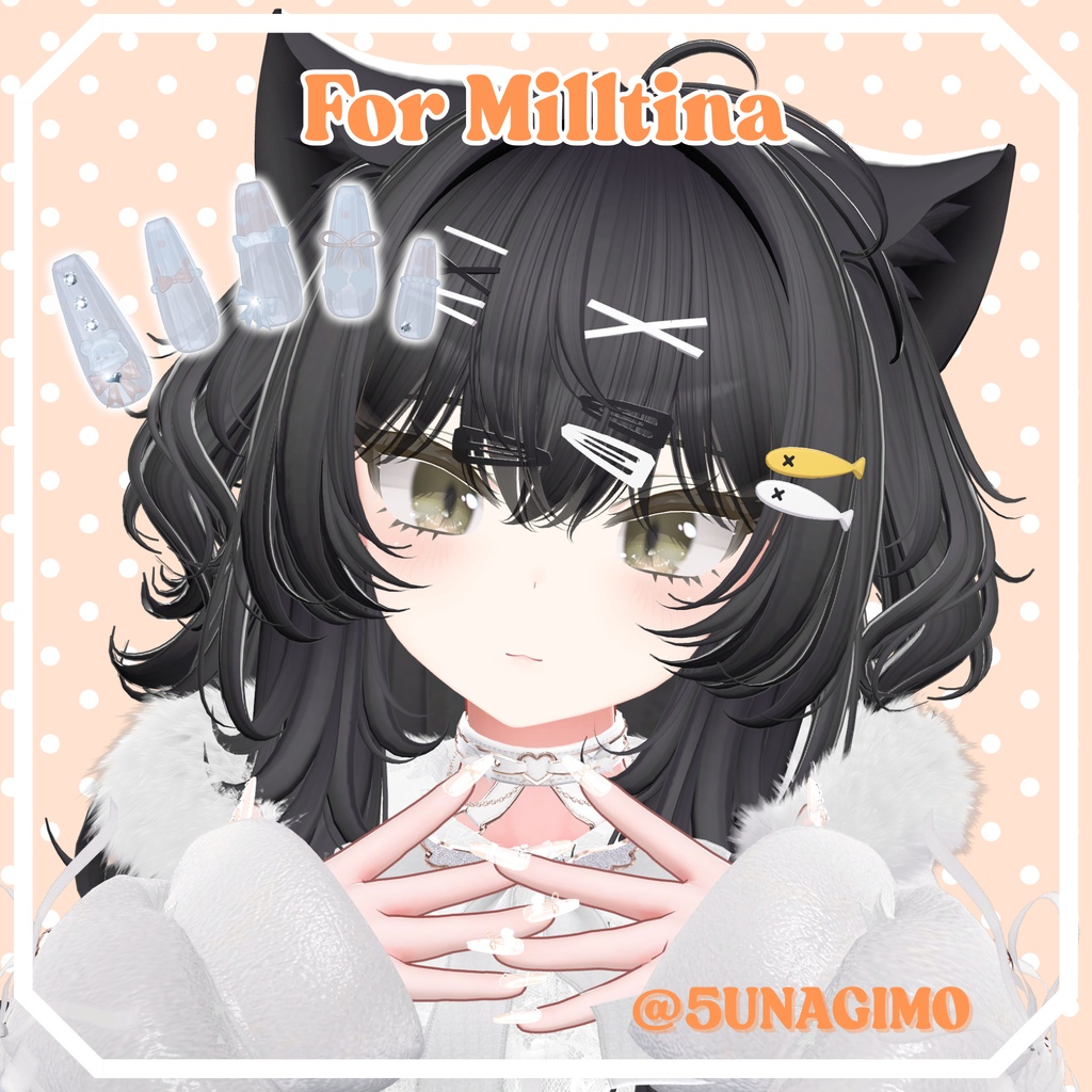 3/16までSALE🎀27アバター対応 KUMALY OMAKENAIL